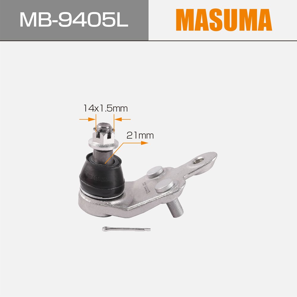 MB-9405L MASUMA Auto Suspension Systems Ball Joint 43340-39545 43340-09040 43340-09100 43340-39545 for DAIHATSU ALTIS ACV40N