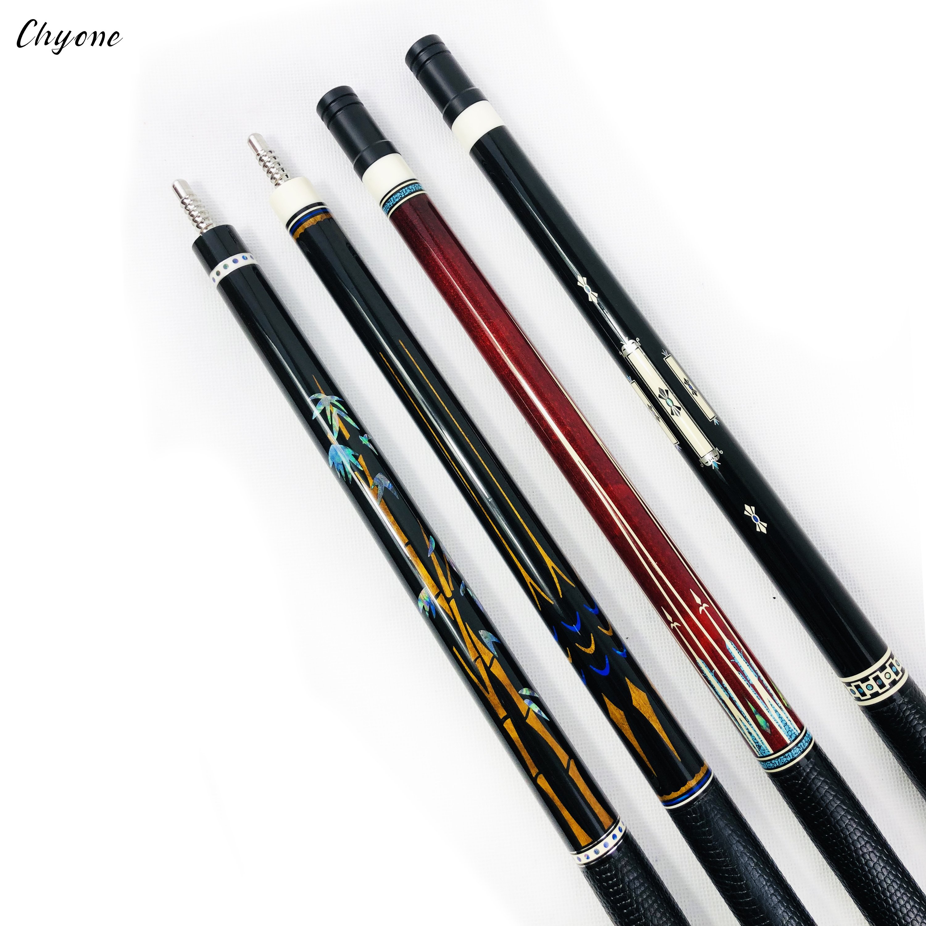 Pool Cue Chyone Custom 13mm 1/2 Radial Joint Straight Billiard Cue Stick Cheap Sticker Pool Cue