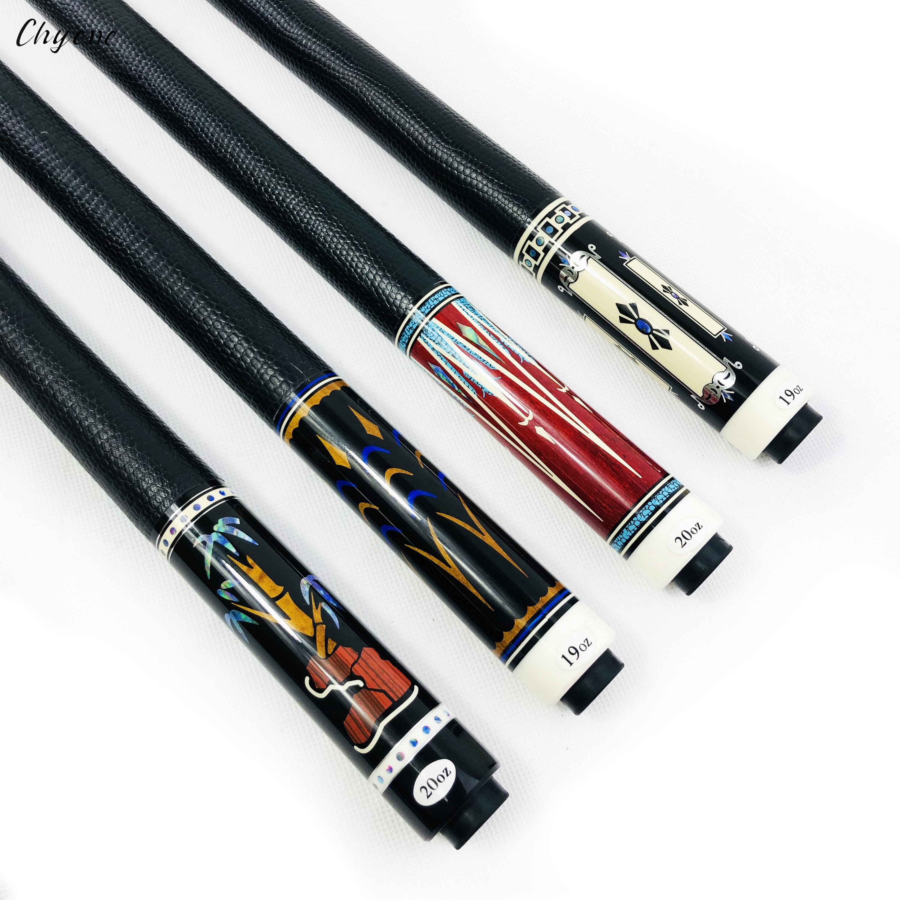 Pool Cue Chyone Custom 13mm 1/2 Radial Joint Straight Billiard Cue Stick Cheap Sticker Pool Cue