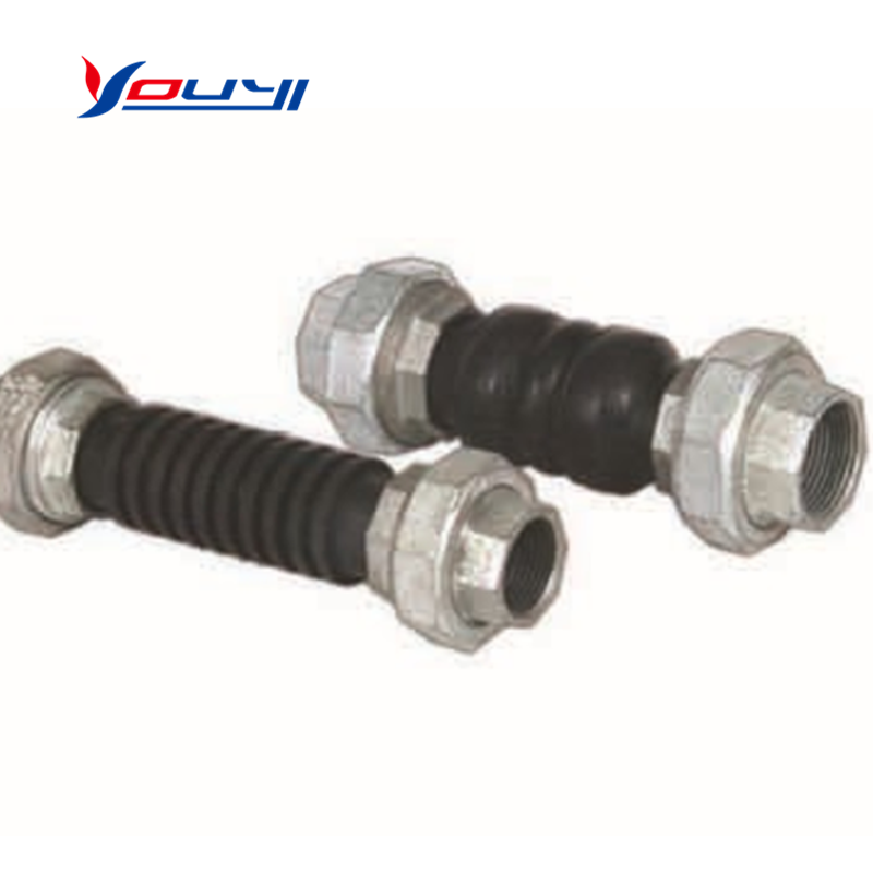 Manual Power Anti-Vibration Stainless Steel Flange Type Flexible Galvanized Threaded Union Ball Structure Rubber Joint General