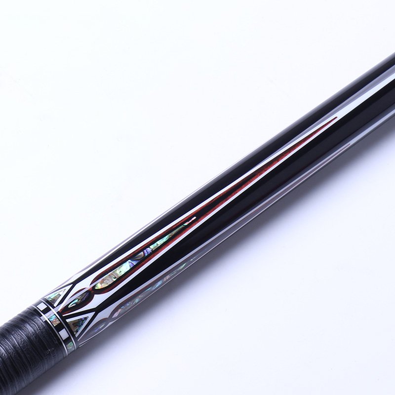 High Quality Custom 1/2 Jointed Billiard Cue Lightweight Round Pattern Latest Wholesale for Eight Ball Pool
