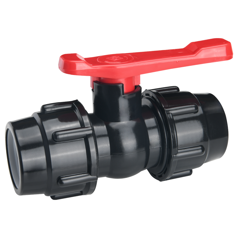 High Quality 50mm LDPE Polyethylene Compression Fitting Connectors Threaded Hexagon Customizable OEM ODM Irrigation Joint