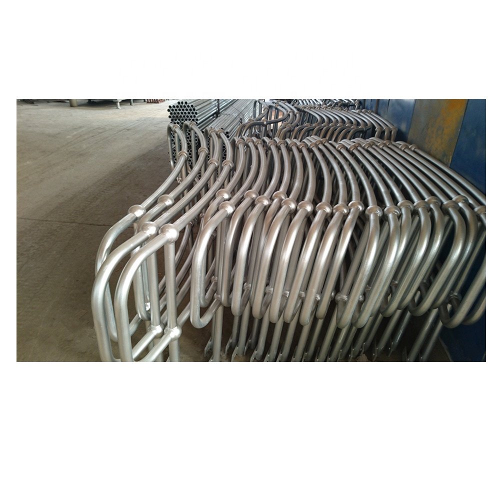 High Strength Fence Metal Steel Tube Handrail Stanchion Metal Garden Fencing