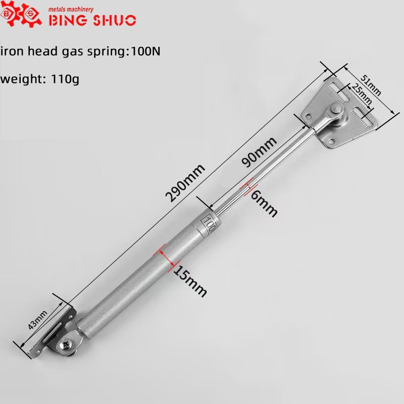 Door Gas Spring Holder Hardware Cabinet Door air Support Rod Hydraulic Support Rod Template Support