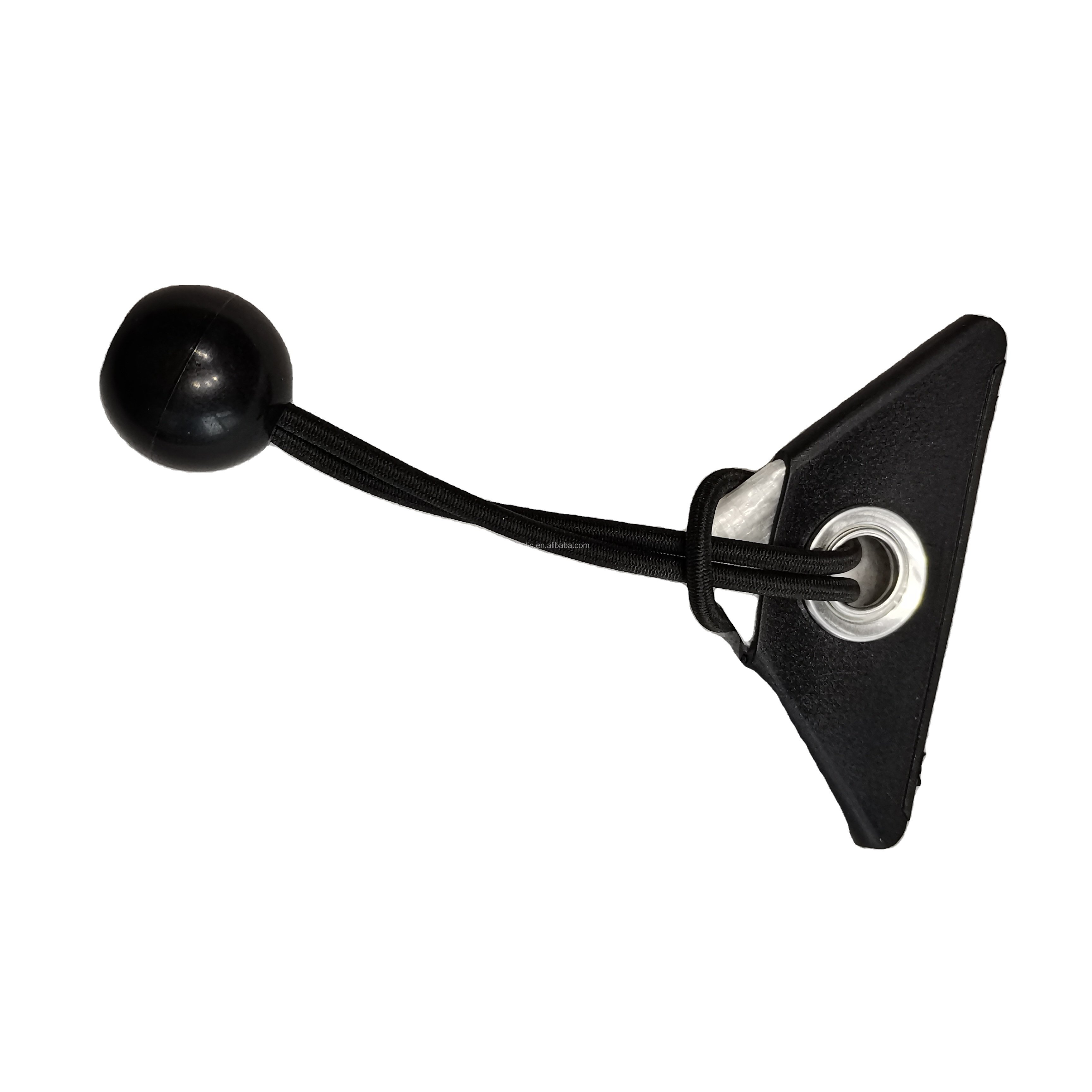 10cm Bungee Ball Elastic Cord Black Loop Shock Cords Easy Fix Ties Tarp Canopy Tent Ball Bungee Cord