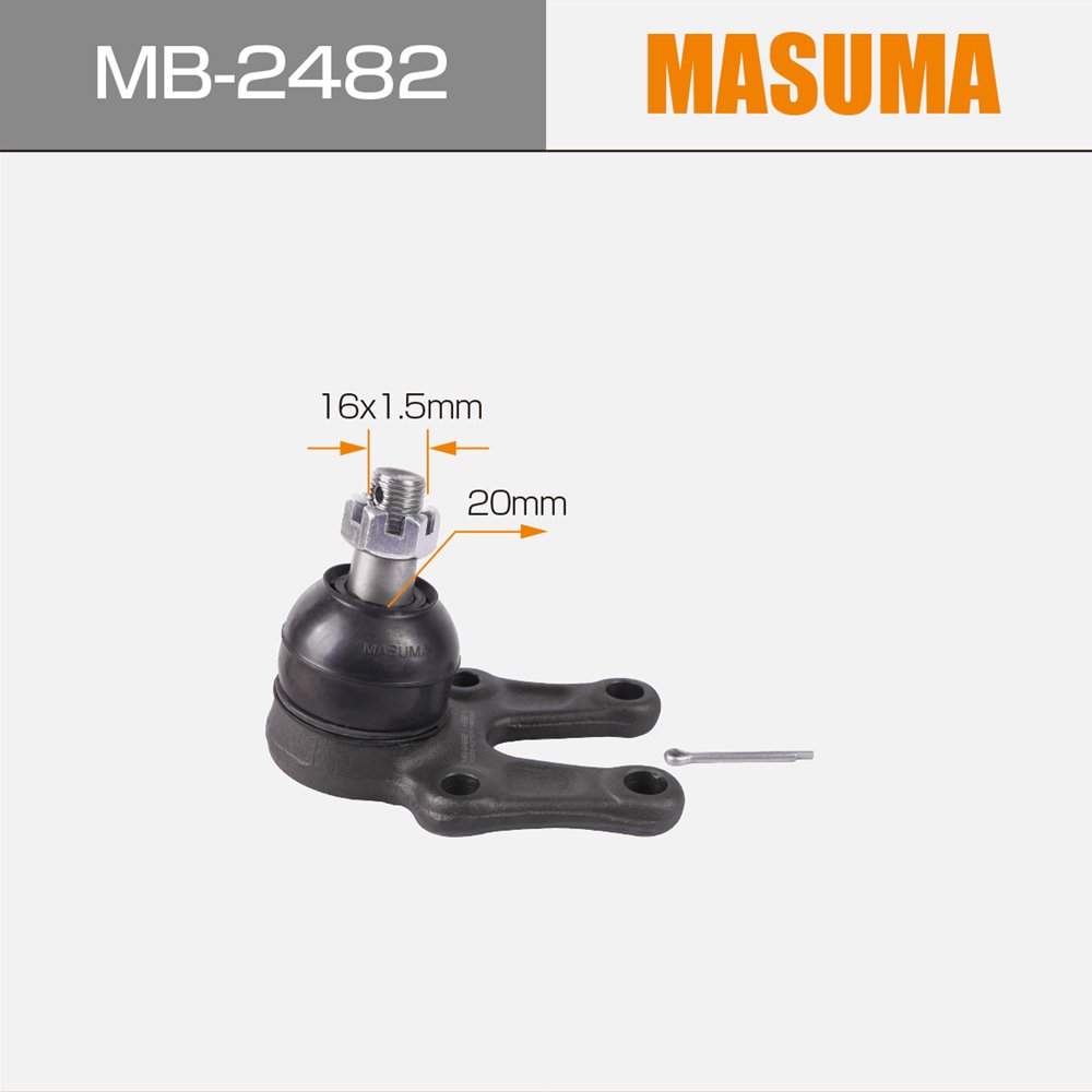 MB-2482 MASUMA Auto Suspension Systems Manufacturer Auto Parts Ball Joint 43330-29125 43330-29515 for TOYOTA GRAND HIACE
