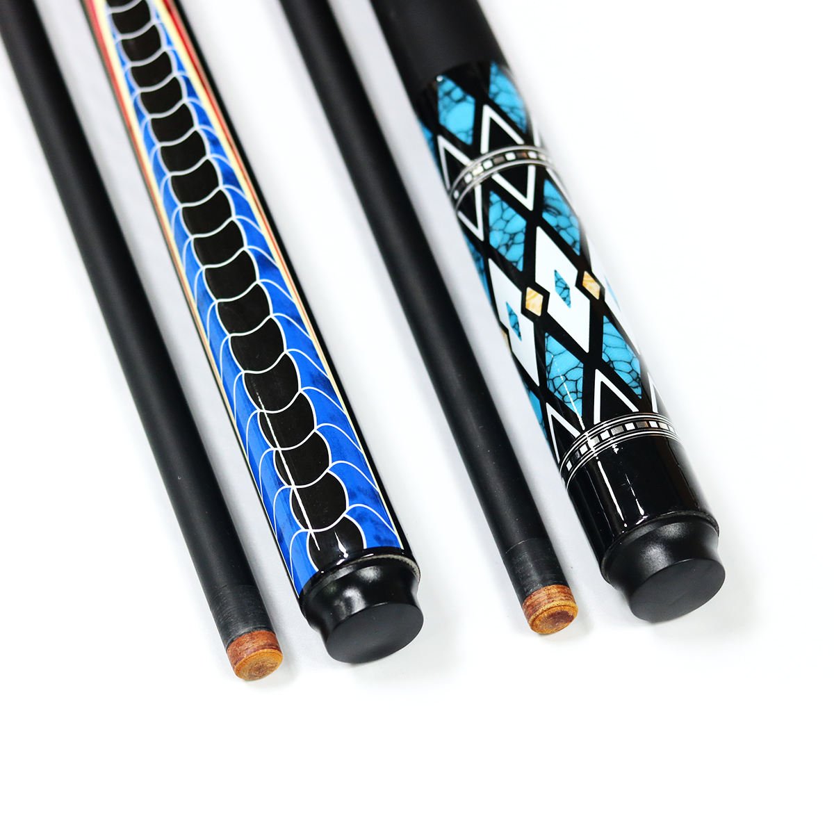 Premium Quality 1/2 Carbon Billiard Pool Cue With 12-13mm Tip Size