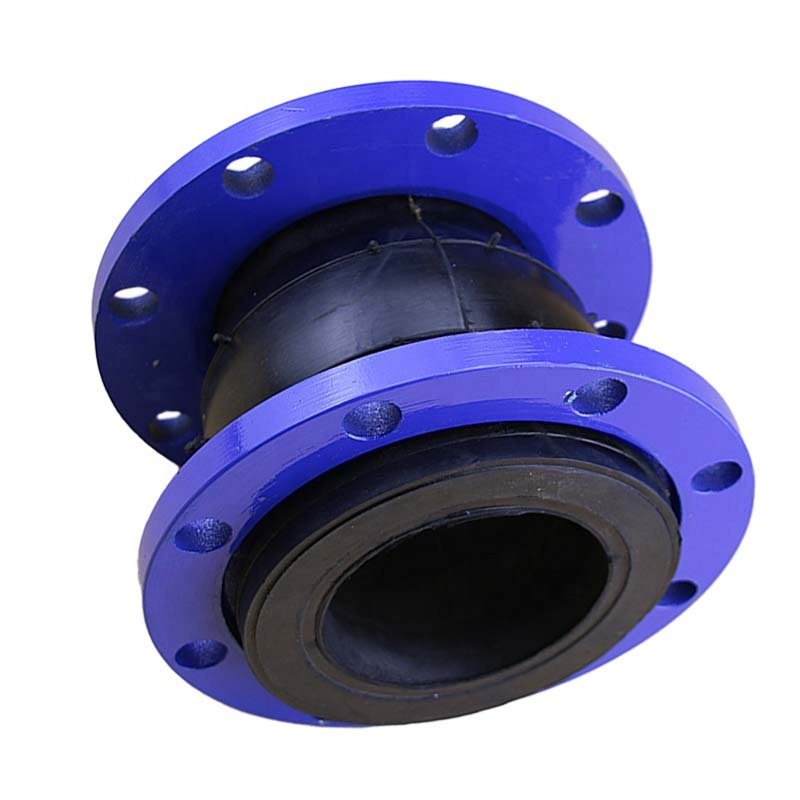 DN500 PN 10 Factory Price with High Performance Double Flange Single Ball Rubber Expansion Joint