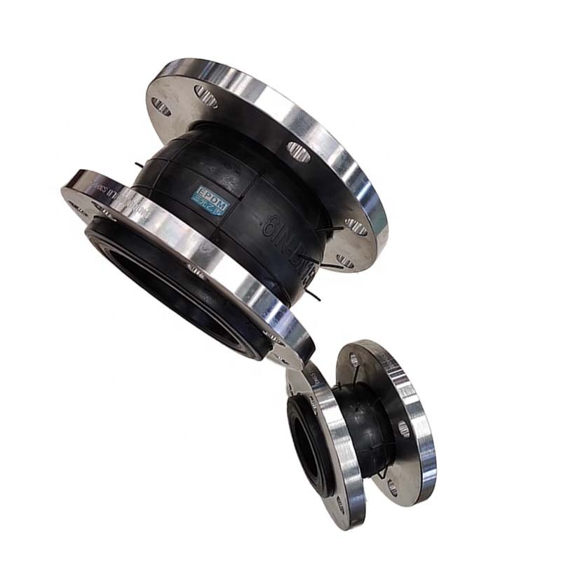 DN500 PN 10 Factory Price with High Performance Double Flange Single Ball Rubber Expansion Joint