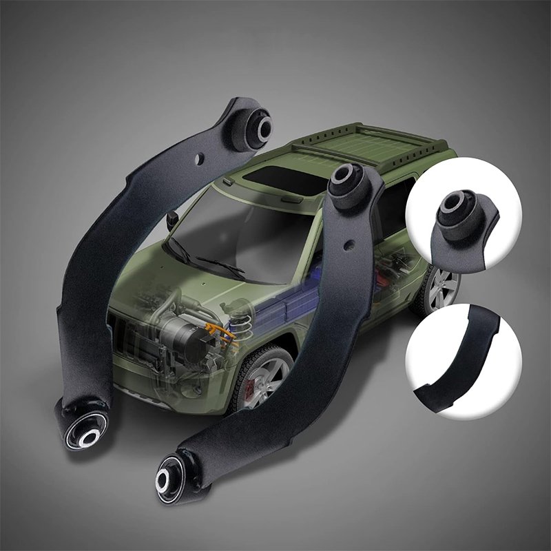 Rear Upper Lower Locating Lateral Control Arm Kit With Rear Lateral Links Replacement for Dodge Caliber Jeep Compass Patriot (MK