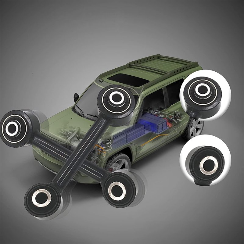 Rear Upper Lower Locating Lateral Control Arm Kit With Rear Lateral Links Replacement for Dodge Caliber Jeep Compass Patriot (MK