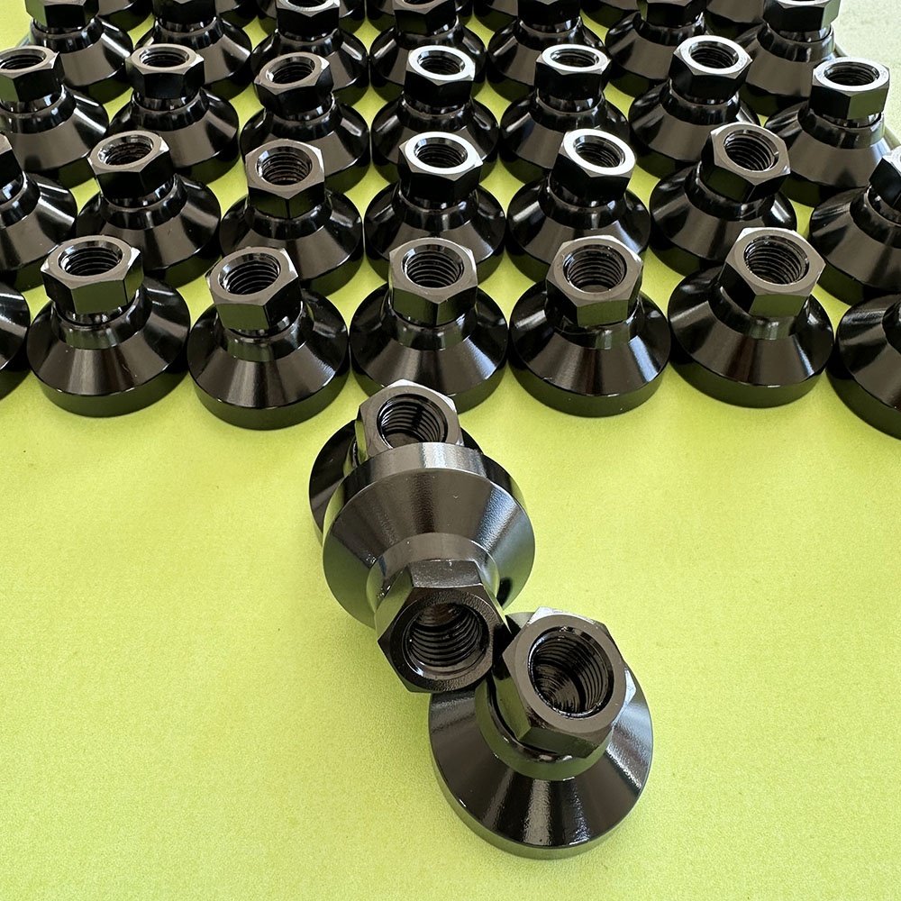 Customized Metal D32/38/50 M10/12 3/8-16 Fixed Threaded Stud Leveling Feet Machine Foot Stainless Adjustable Foot
