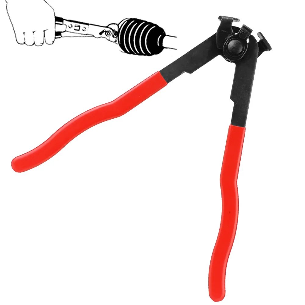 Durable Steel CV Joint Boot Clamp Pliers Kit Car Repairs Exhaust Pipe Fuel Filter Hand Installer Tool Car Banding Hand Tool