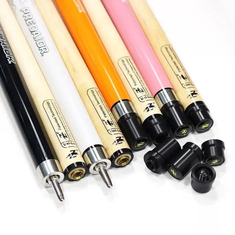 High Quality 58inches Preoaidr Billiard Maple Pool Cue with Unilock Joint for Sale