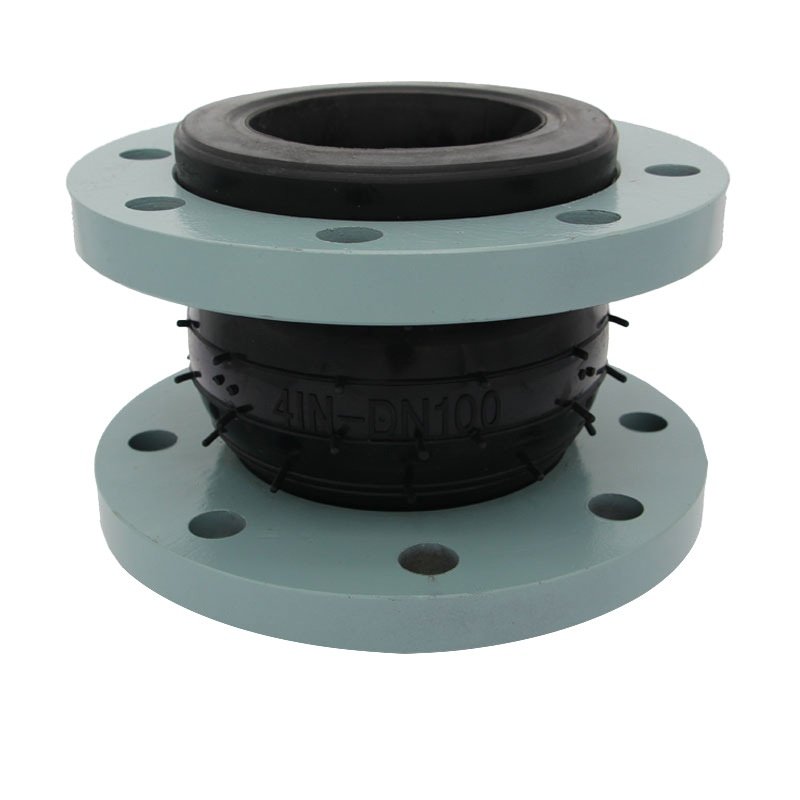 KXT PN10 PN16 Flexible Carbon Steel Zinc Rubber Joint Flange Soft Connection Expansion Joint Pipe Shock Absorber Oil Gas