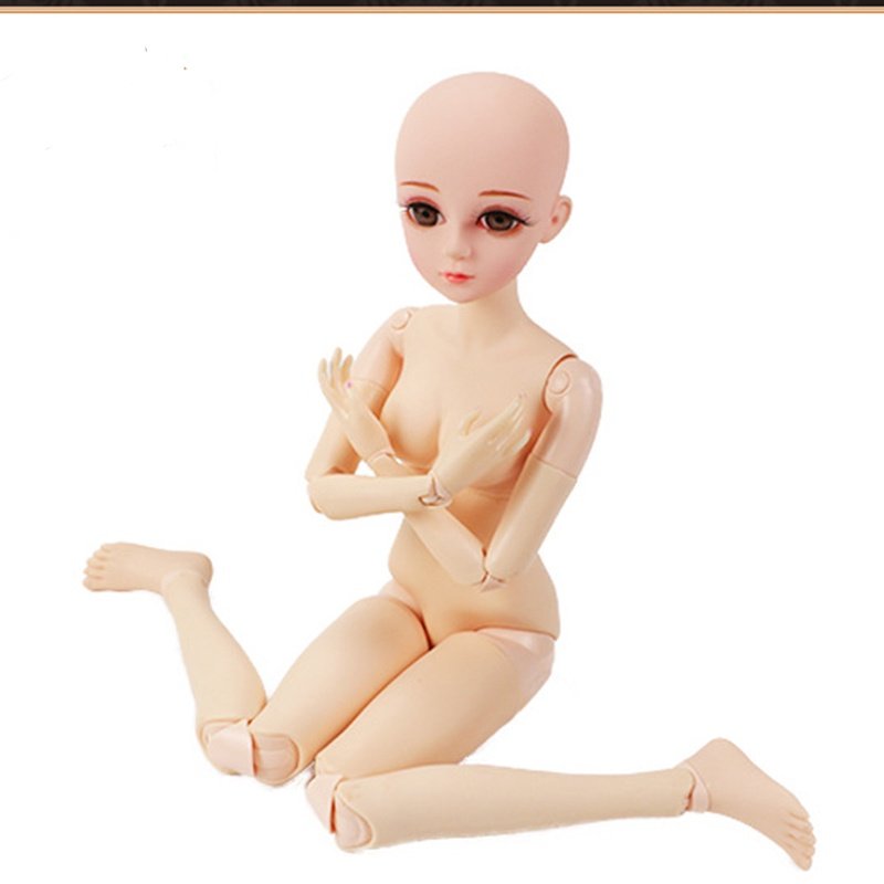 Customized Small Volume Batch Prototypes Full Ball Jointed BJD Doll Head 3d Printing Service Resin Casting Service