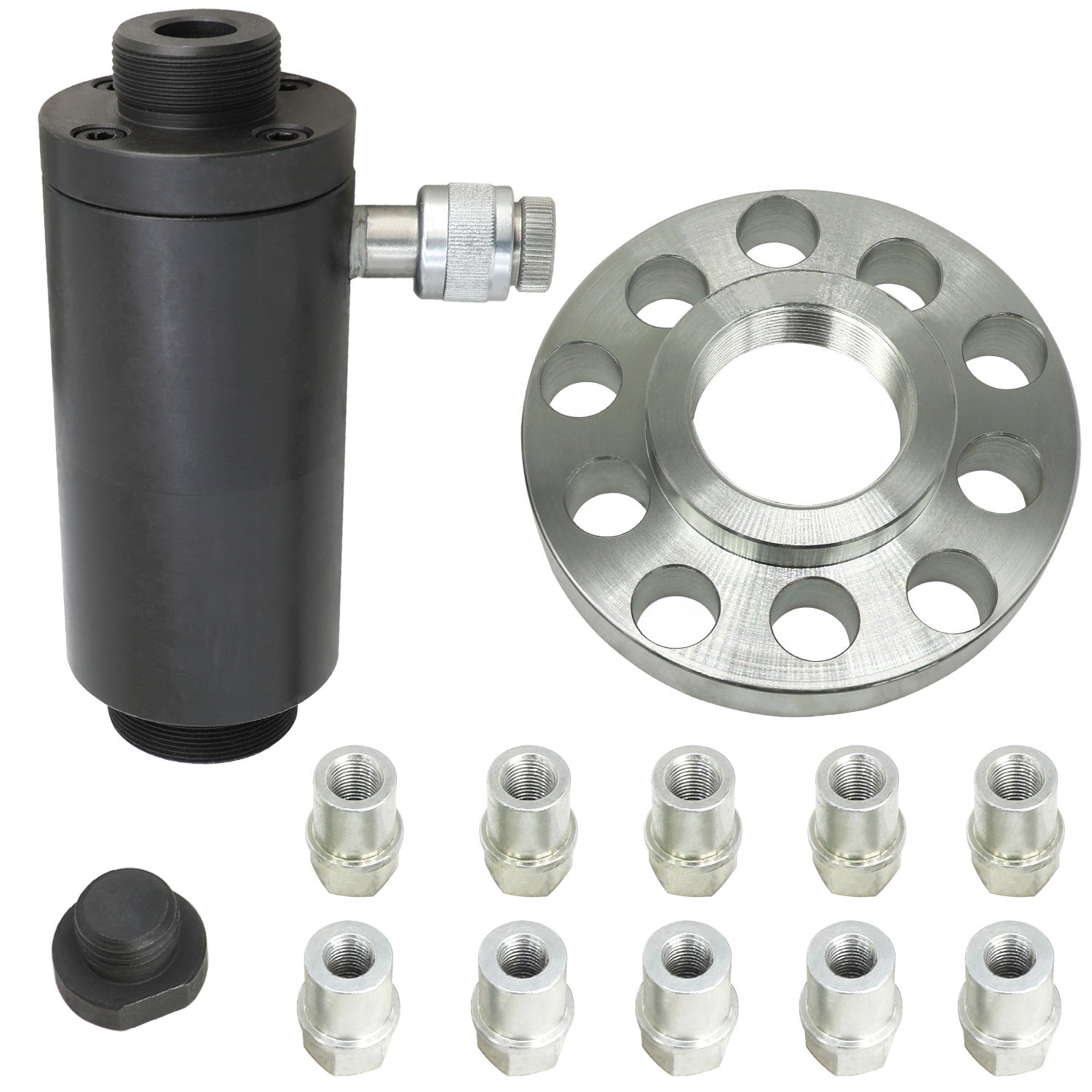 Universal Inner CV Joint Puller Front Wheel Drive Axle Half Shaft Removal Tool Kit with 18 Ton Hydraulic Cylinder