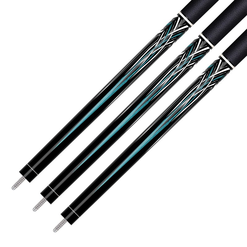 TQG-LC-090 Billiards Cue 1/2 Split 12..5mm Maple Butt with Multiple Snooker Joint and Marking Carbon Fiber Pool Cue