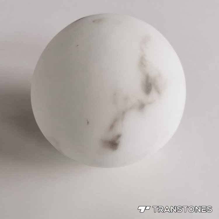 Artificial Translucent Alabaster Globe Shaped Onyx Sphere Ball