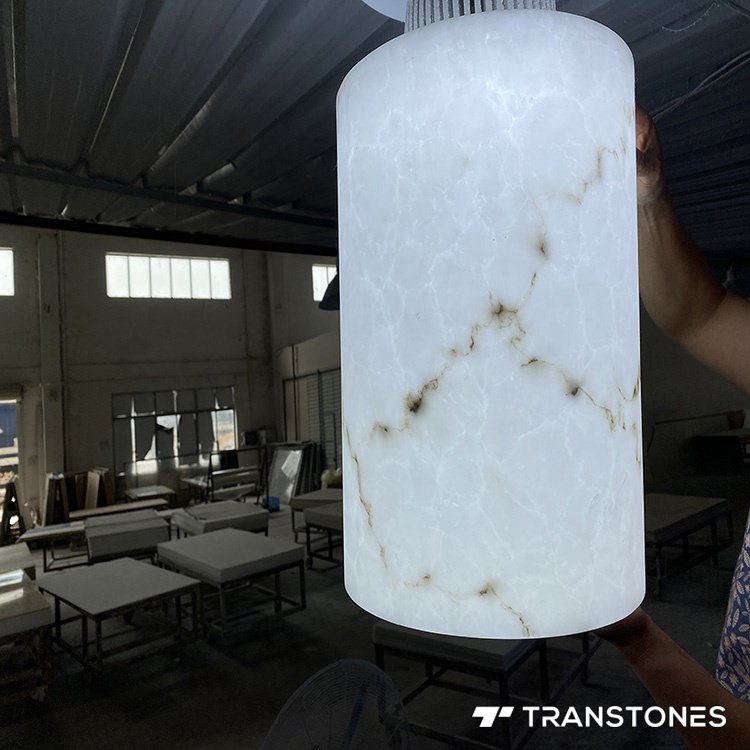 Artificial Translucent Alabaster Globe Shaped Onyx Sphere Ball