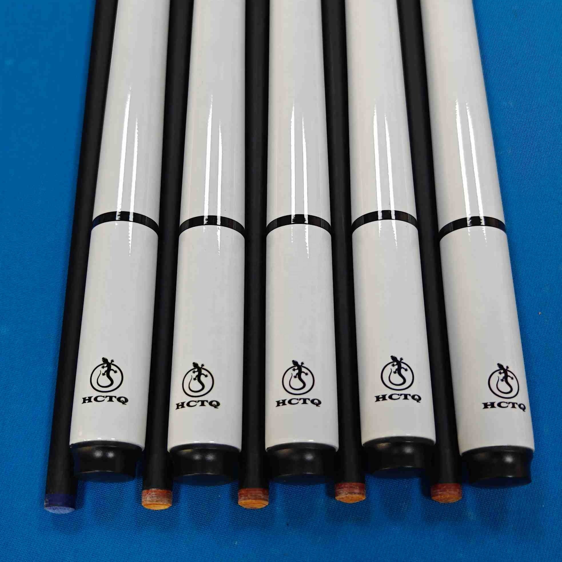 Original HCTQ Fiber Glass 13mm White Blue Pool Cue