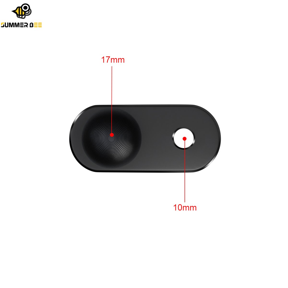 Summer Bee Aluminum 17mm Ball Head Mount Motorcycle Rearview Bracket Mobile Phone Holder Accessories Bike Base 17mm Ball Joint