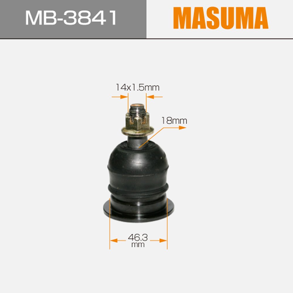 MASUMA MB-3841 Auto Ball Joint Car Suspension System for Lexus for Toyota LAND CURISER PRADO 43310-60030 43310-60050