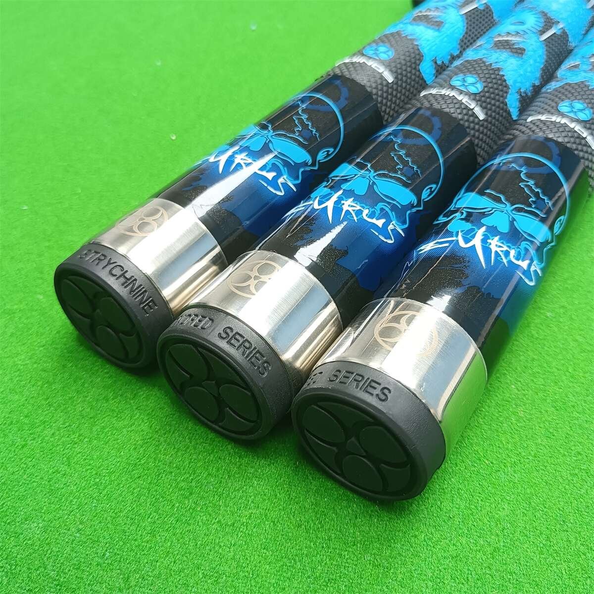 Guangdong Guangzhou Cue Stick Supplier Sell growsport Poinos Brand 1/2 Split Carbon Fibre growsport Pool Cue