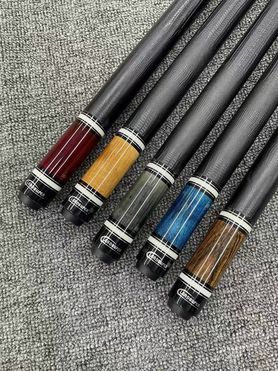 2024 Superior High-tech Leadsuper Carbon Fiber Shaft Billiard Pool Cue With 12.5 mm Tip Size
