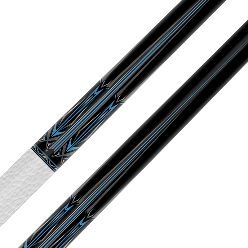 TQG-LC-C12 High Quality Pool Cue 1/2 Split 12..5mm Maple Butt with Multiple Snooker Joint Marking Carbon Fiber Billiards Cue