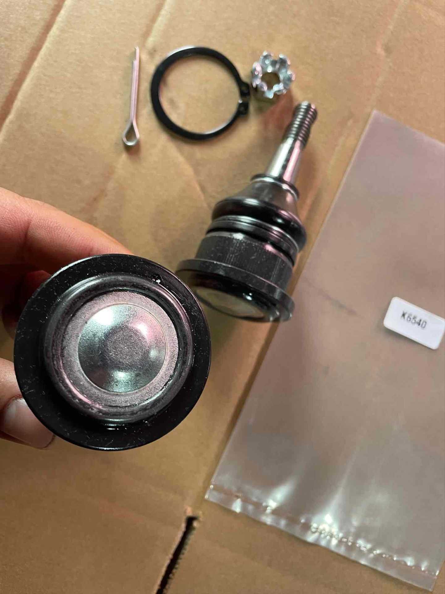 OEM K6540 104265 Suspension Systems New Upper Front Axle Ball Joint for Chevrolet and Chrysler Escalade Steel Material