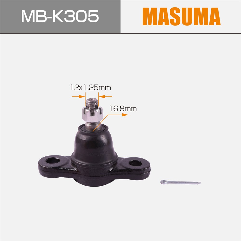 MB-K305 MASUMA Auto Suspension Systems Rear Lower Ball Joint 51760-2G000 517600Q000 517602G000 for HYUNDAI AVANTE GAMMA. SEDAN