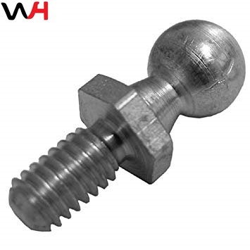 Galvanized Carbon Steel Round Ball Head Car Rear View Mirror Ball Stud Bolt Shaft Gear square Shaft Coupling Prop Shaft