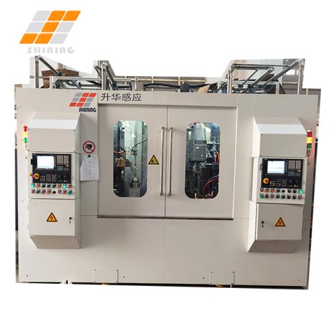 Single and Double CNC Control System Double Station Quenching Machine Induction Heat Treatment Automatic Line