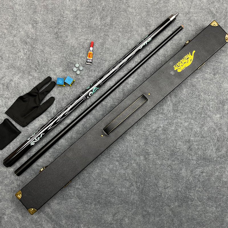 2025 New Design 19 oz 147cm 1/2 Split Carbon Billiards Pool Cue Stick Professional