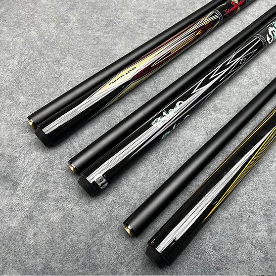 2025 New Design 19 oz 147cm 1/2 Split Carbon Billiards Pool Cue Stick Professional