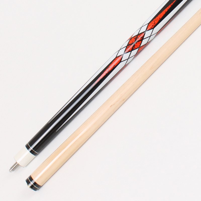 TQG-SX-069-4 Handmade Leather Stainless Steel Snooker Billiard Cues Factory Direct Sale-Cheap Pool Cue Accessories Maple Butt