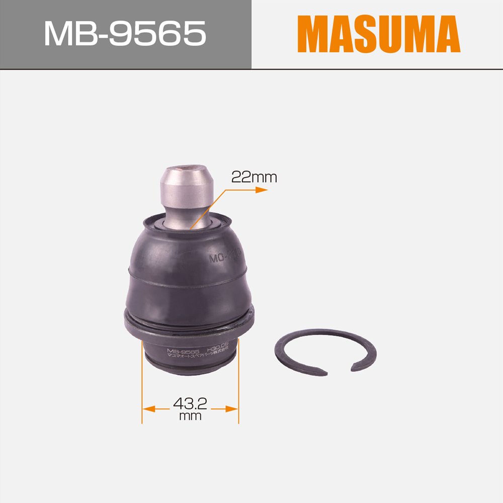 MB-9565 MASUMA Auto Suspension Systems Parts Ball Joint 54500-EB300 54500-EB31A 54501-EB300 54501-EB31A for NISSAN NAVARA