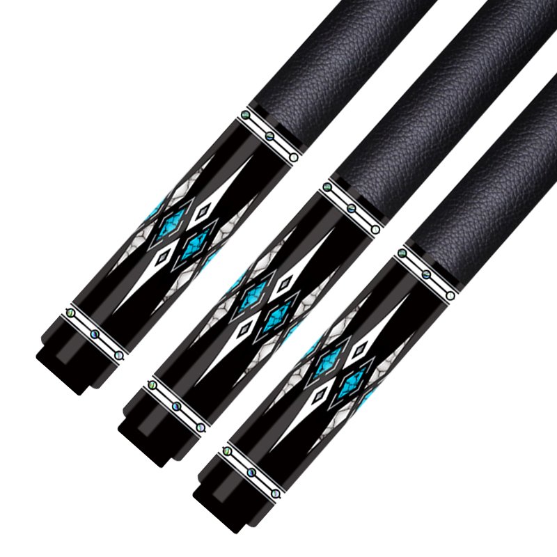 TQG-LC-086 Billiards Cue 1/2 Split 12..5mm Maple Butt with Multiple Snooker Joint and Marking Carbon Fiber Pool Cue