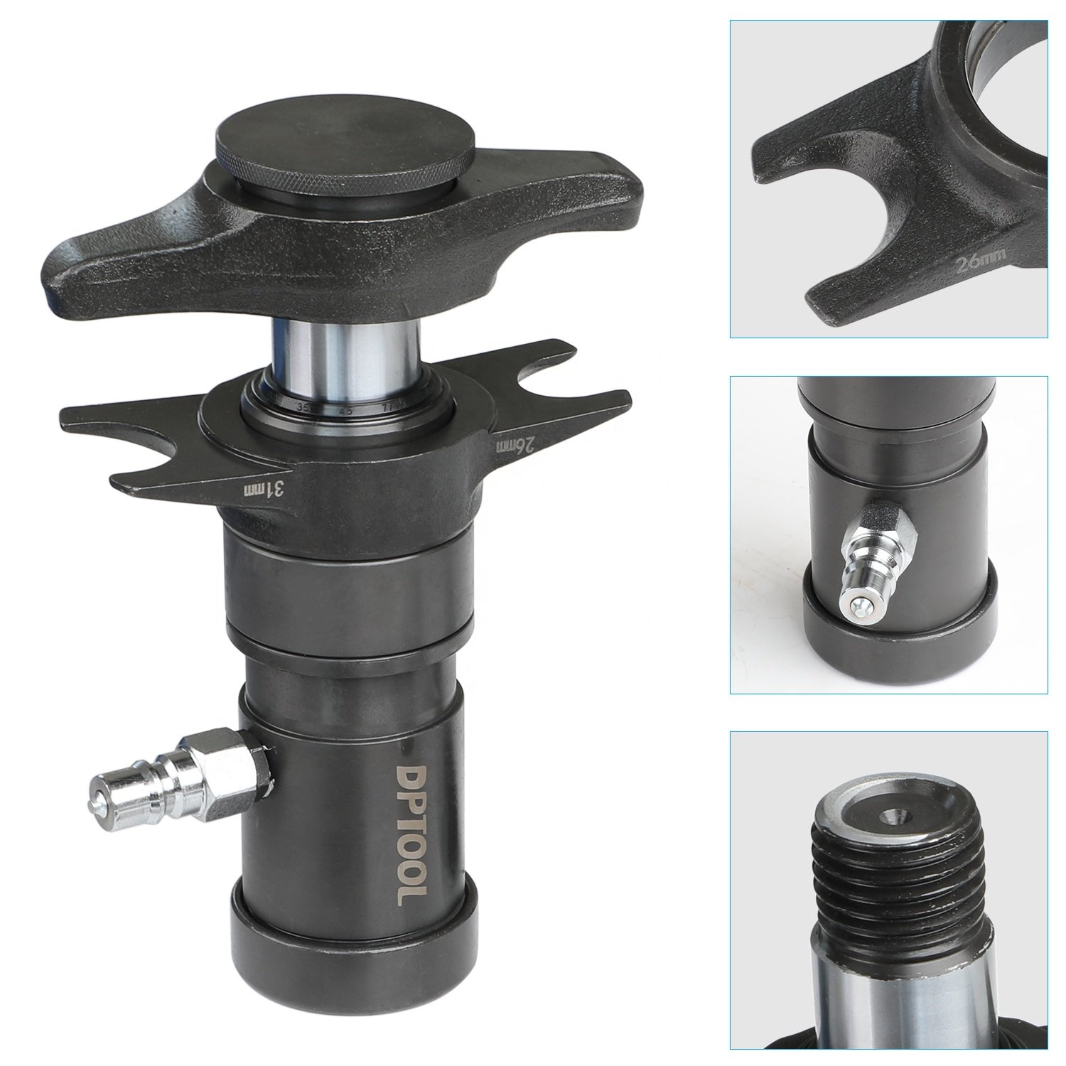 Pneumatic Hydraulic Ball Joint Separator Extractor Removal Tool Puller 4.5T Auto Tool Set
