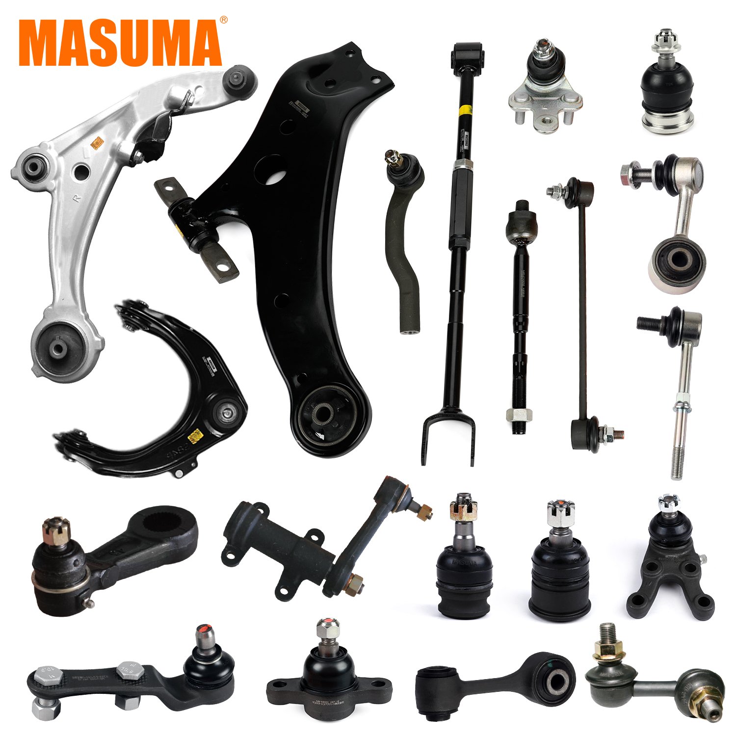 MB-3841 MASUMA Auto Suspension Systems Stainless Steel Ball Joint 48610-60050 43310-60010 43310-60020 for LEXUS GX460