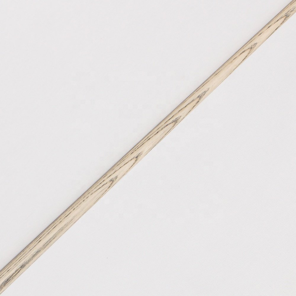TQG-JX-010 109cm Tip Ebony Ash Wood Walnut Butt Sleeve Stainless Steel Joint Ash 10mm Single Stick White Wax Wood Snooker Cue