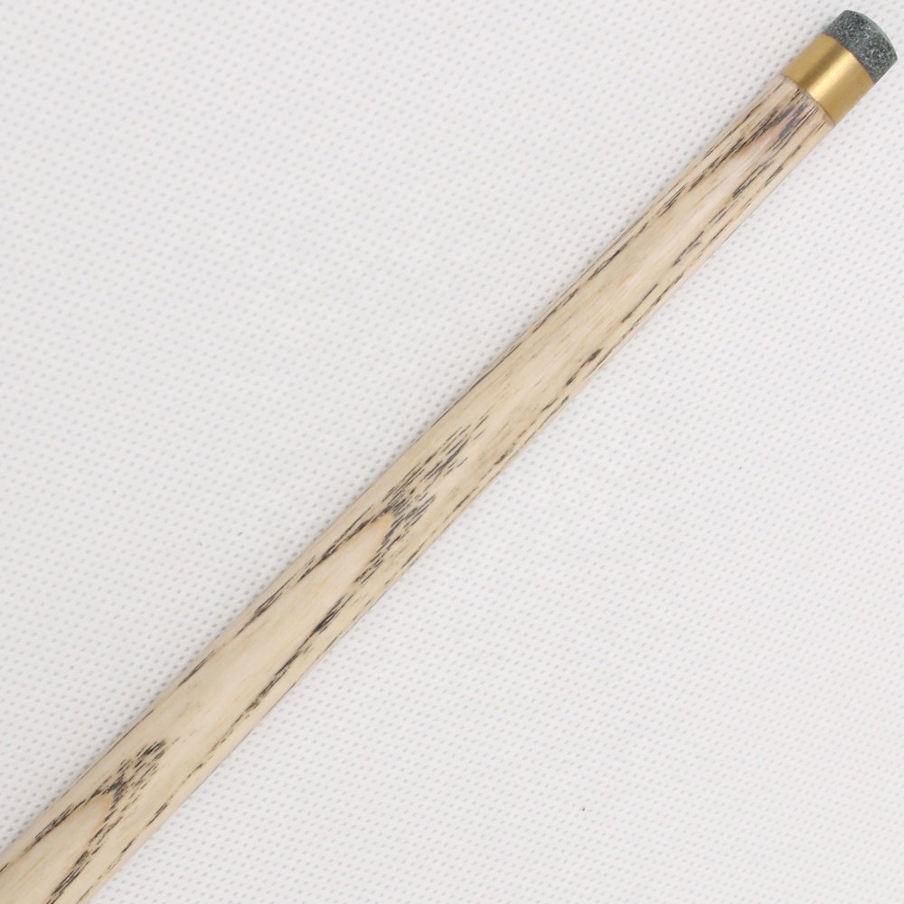TQG-JX-010 109cm Tip Ebony Ash Wood Walnut Butt Sleeve Stainless Steel Joint Ash 10mm Single Stick White Wax Wood Snooker Cue