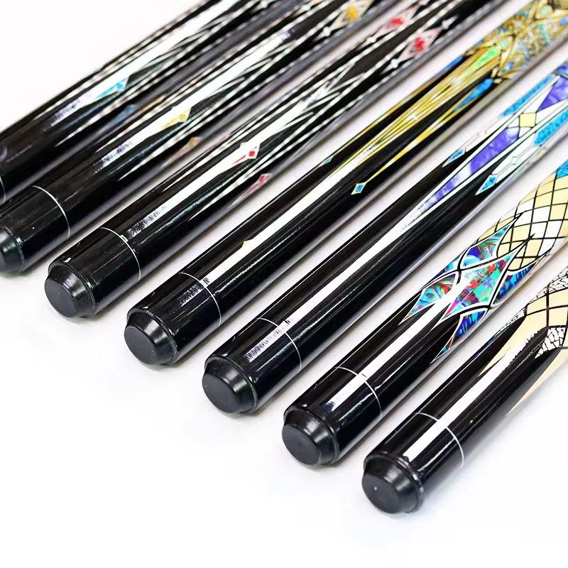 Economic Mix Colors 57" Billiard Maple Pool Cue Stick with 13mm Tip for Sale