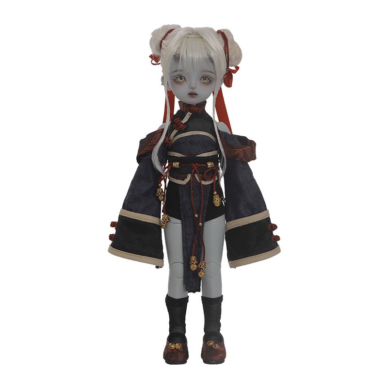 BJD Doll 1/6 Yuki Daisy Body Dark Corpse Cheongsam Goblin Fullset Surprise Dolls Anime Blythe Polly Pocket Elf