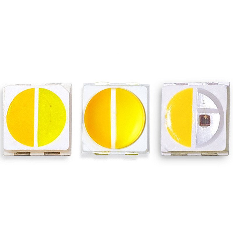 Led3030Bicolor Ball Joints Has Stable Quality High Thermal Conductivity High Light Transmittance Two Color 0.5W 1W 3030 SMD LED