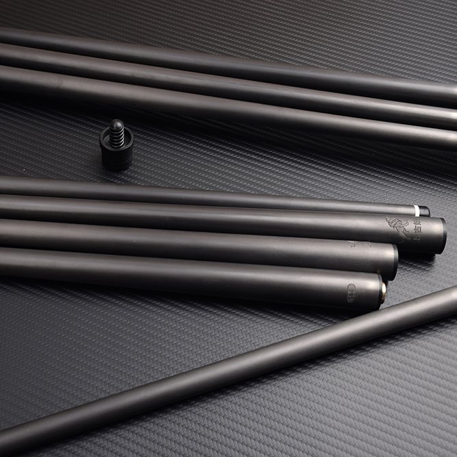 Best ultra Low Deflection 3/8-10 5/16-14 5/16-18 Real Carbon Fiber Pool Cue Shaft