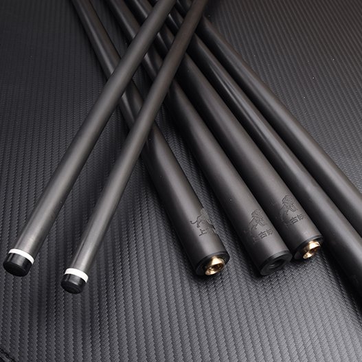 Best ultra Low Deflection 3/8-10 5/16-14 5/16-18 Real Carbon Fiber Pool Cue Shaft