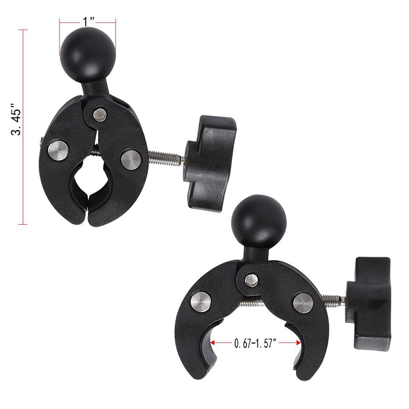 Takenoken Super Clamp 25mm Ball Head Socket Arm Holder Phone Holder Mounting Base for Motorcycle Handlebar Camera Accessories