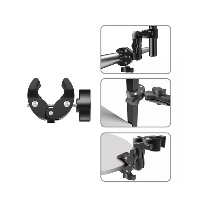 Takenoken Super Clamp 25mm Ball Head Socket Arm Holder Phone Holder Mounting Base for Motorcycle Handlebar Camera Accessories
